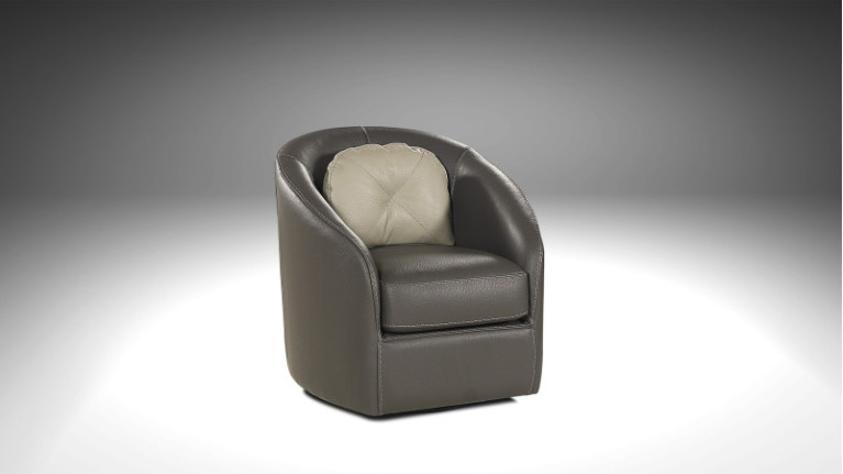 Cabriolet pivotant MARYLIN - Fauteuil en cuir pour votre plus grand confort