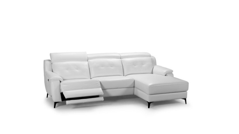KILIAN corner sofa chaise longue electric recliner - Multiple dimensions and configurations for unique style