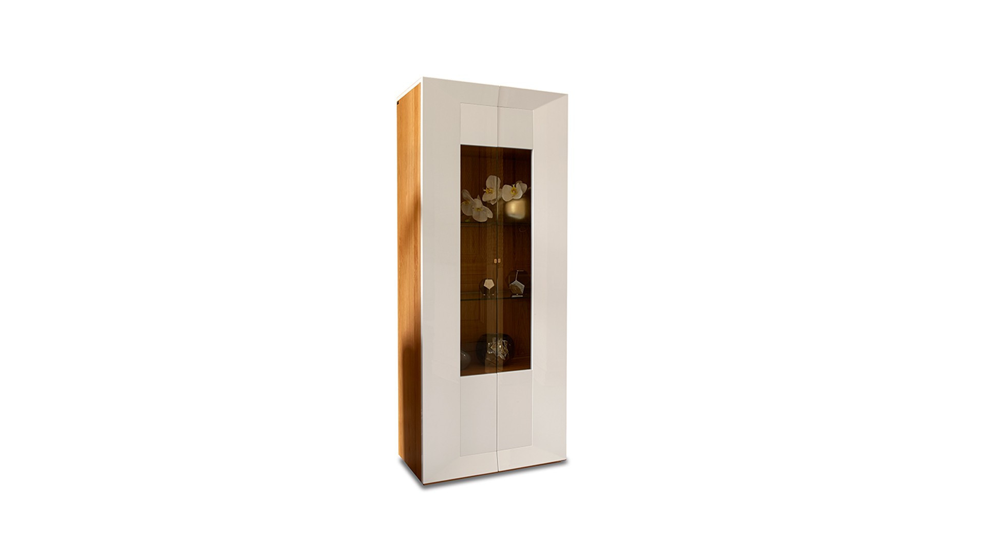 Vitrine 2 portes VIGO | High-end furniture for a designer living room
