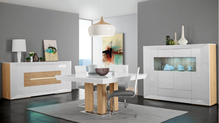 Vitrine 4 portes VIGO | High-end furniture for a designer living room