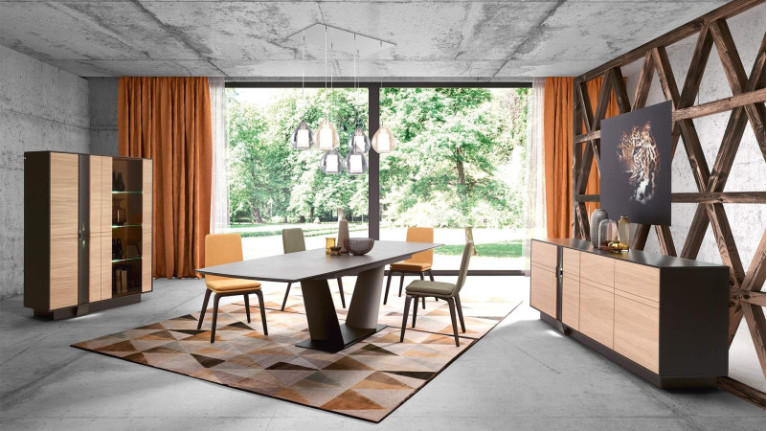 SOFIA extendable dining table | Unique dining table style!