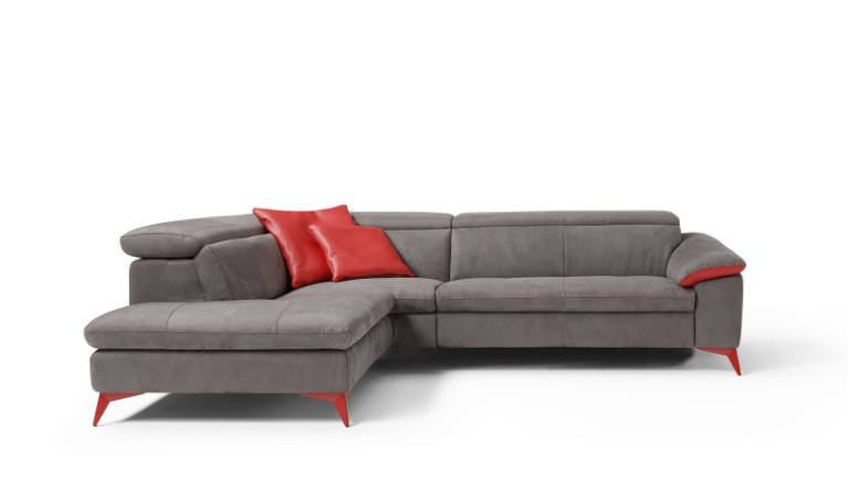 MONZA electric corner sofa with chaise longue