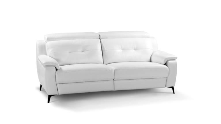 Corner sofa chaise longue electric relaxation KILIAN