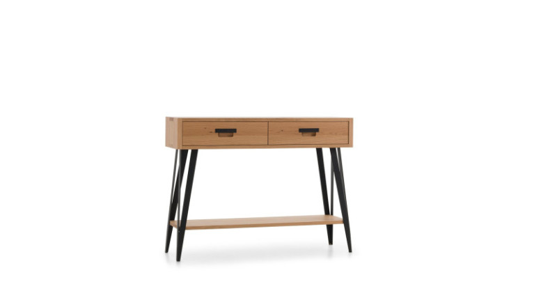 Console 2 tiroirs FABRIQUE