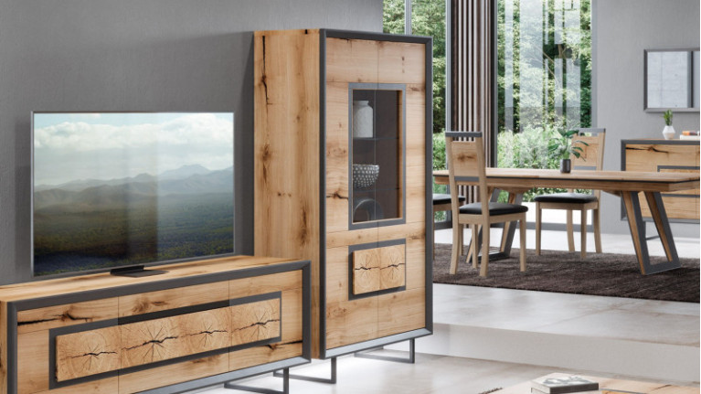 Vitrine 2 portes CHALET