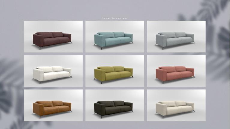 INDI sofa | Multiple dimensions and configurations