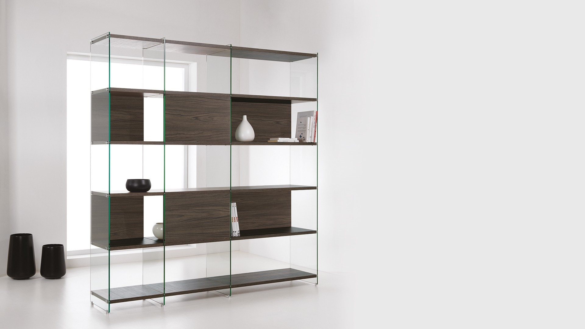 BYBLOS 3-module bookcase | 100% personalized decoration