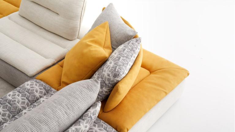 BYBLOS modular corner sofa | A high-end living room