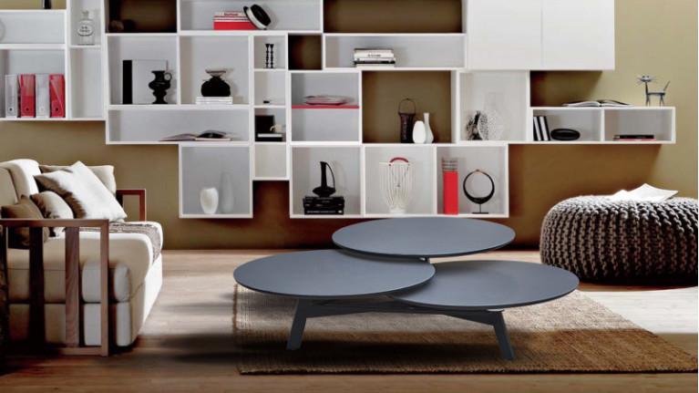 DISKO coffee table | Space-saving and convivial
