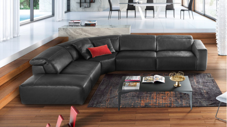 Modular corner sofa BEVERLY | A high-end living room