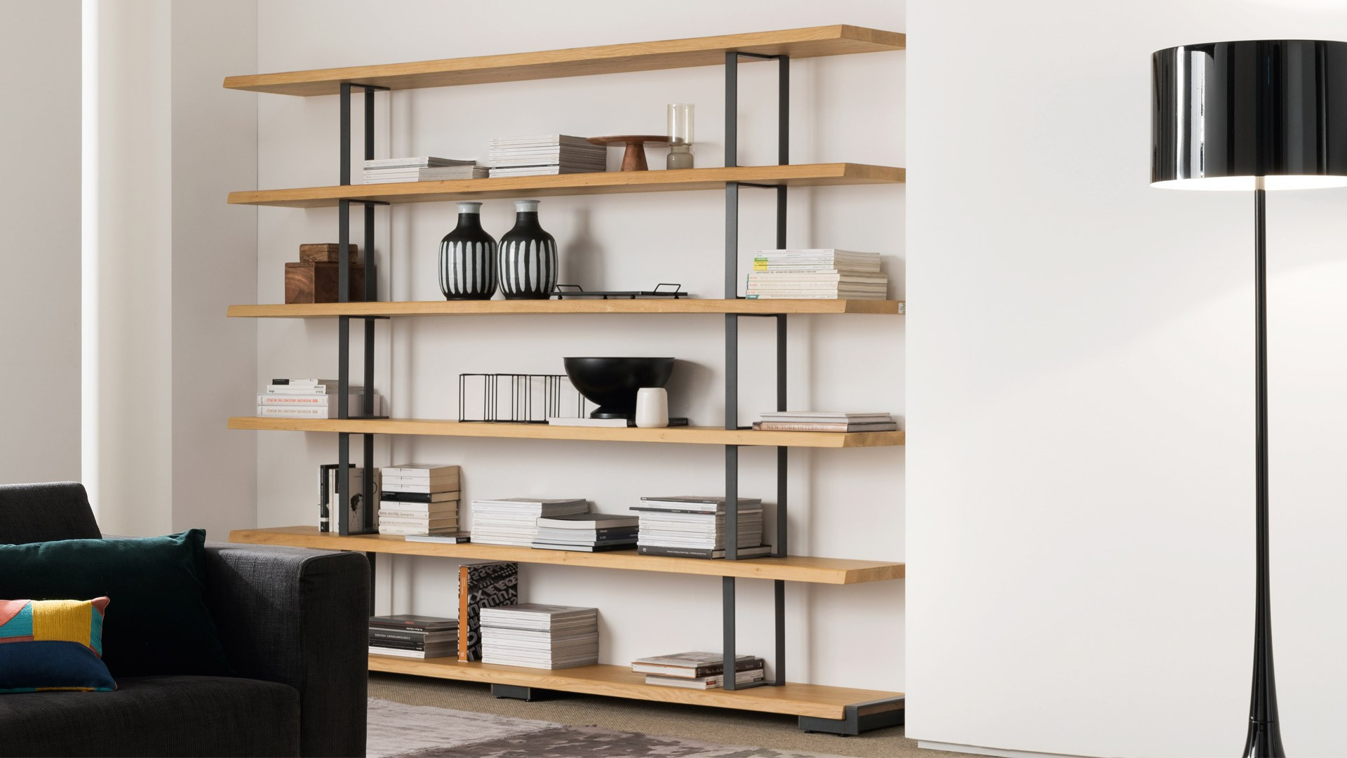 NATURA Bookcase - Compose your own bookcase. A unique piece of furniture with many possible compositions and finishes