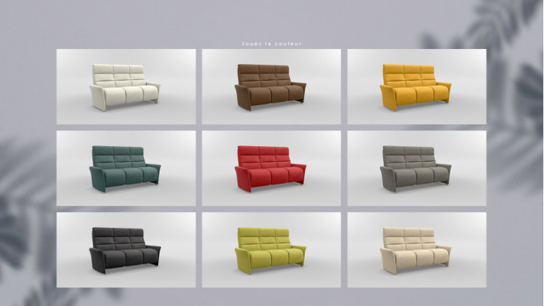 CYRUS multi-color sofa