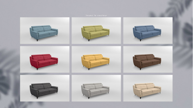 Canapé KILIAN multi couleurs