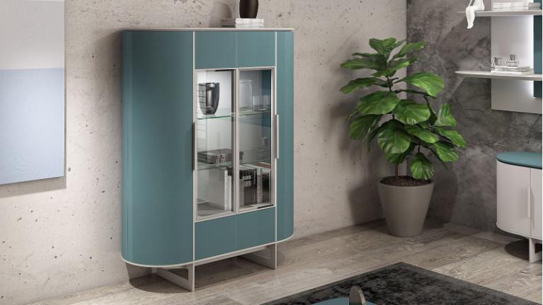 Vitrine CIRCUS | A contemporary, round design