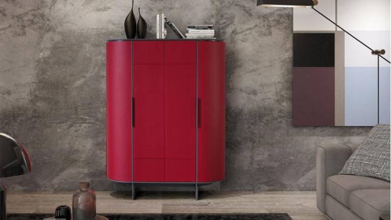 Vitrine CIRCUS | A contemporary, round design