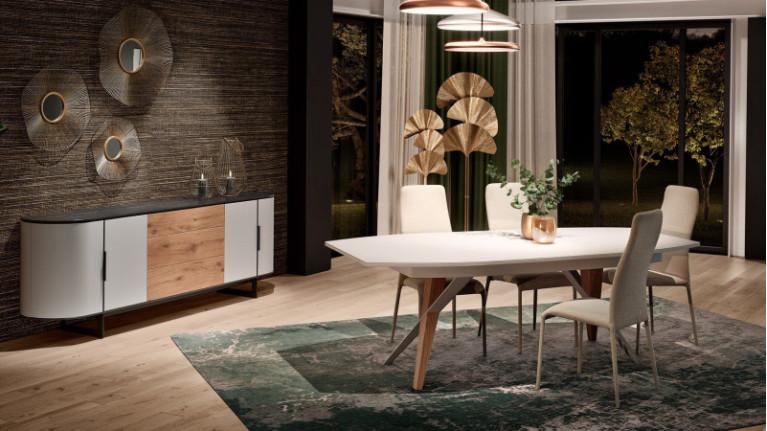 CIRCUS extendable dining table | Contemporary and elegant design