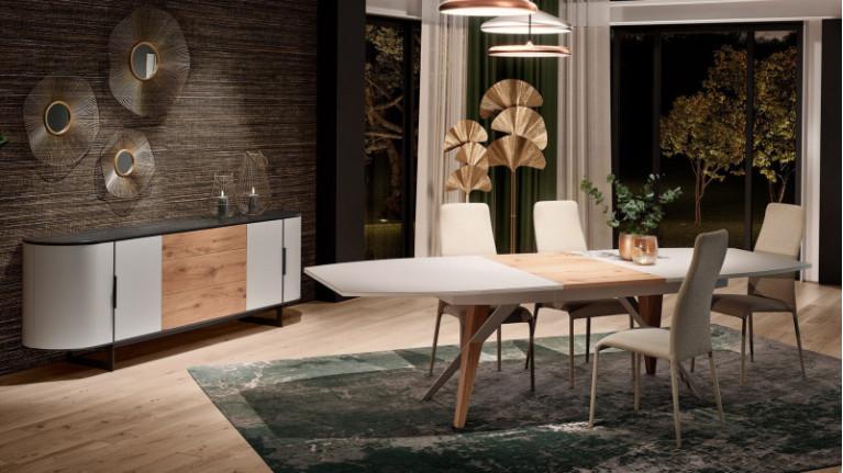 CIRCUS extendable dining table | Contemporary and elegant design