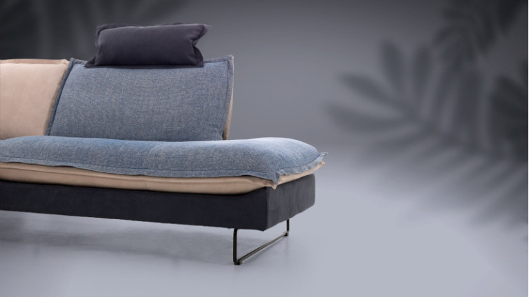 QUADRO corner sofa chaise longue | Soft comfort