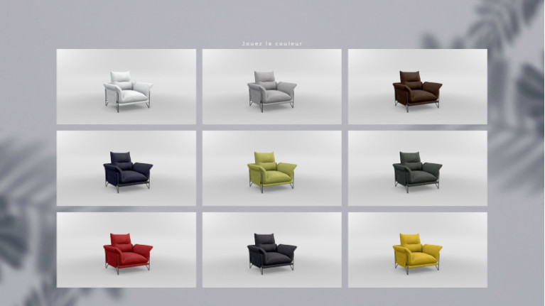 SUNSET armchair | Combine comfort and design in your living room