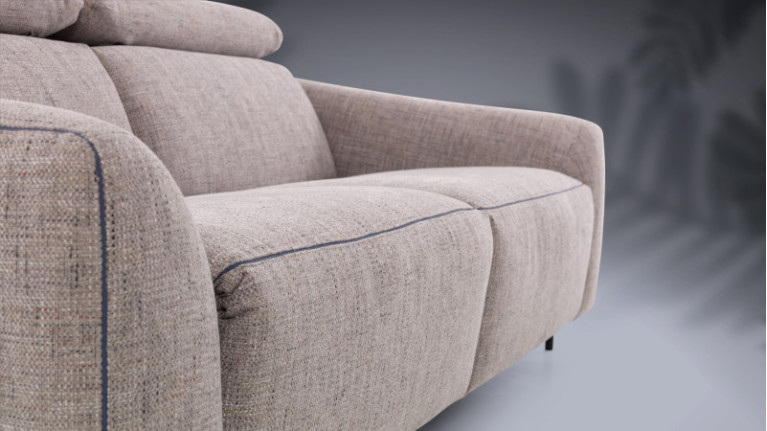 LUNIA electric recliner sofa | Soft comfort and unique style