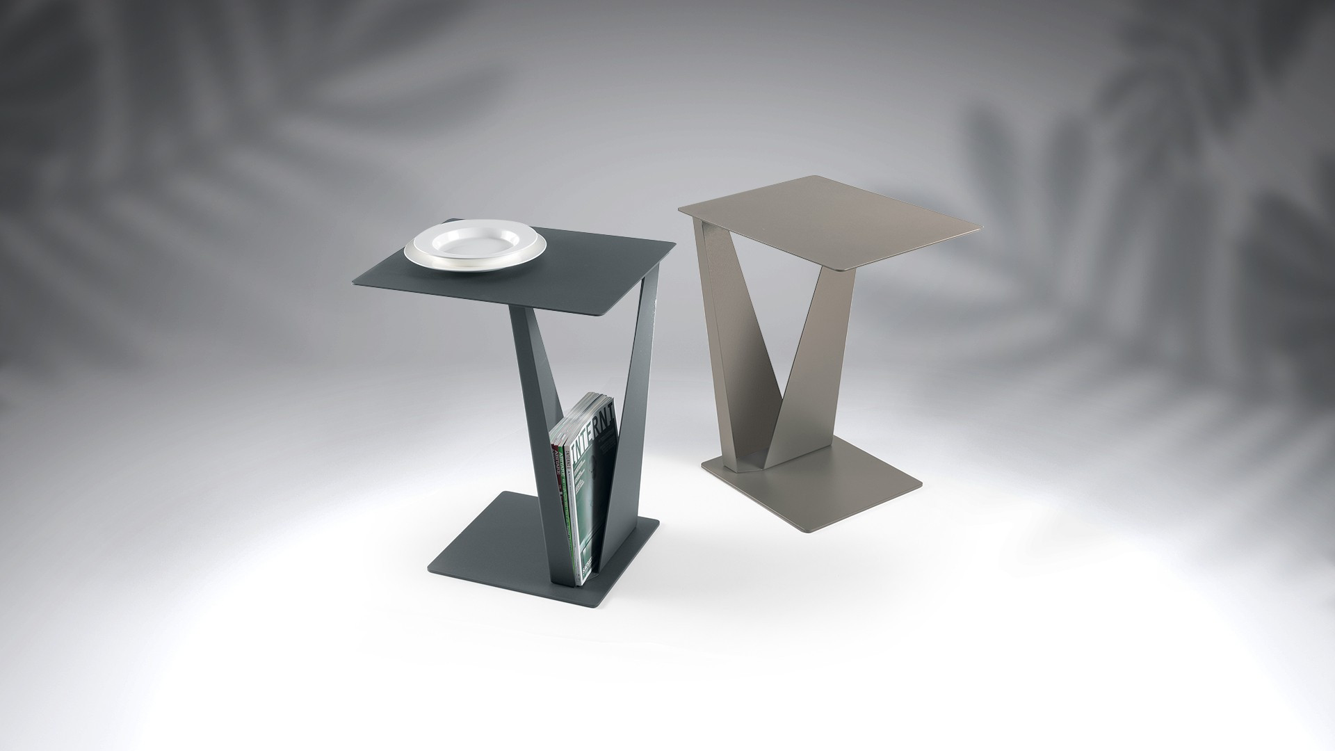 Bout de canapé VOGUE - Ce meuble multifonction vous servira de porte-revues, bout de canapé ou encore table basse
