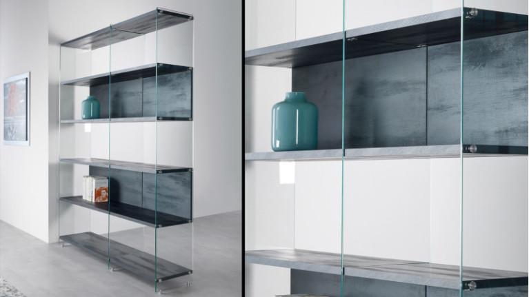 BYBLOS 3-module bookcase | 100% personalized decoration