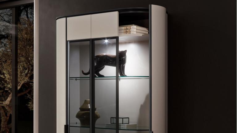 Vitrine CIRCUS | A contemporary, round design