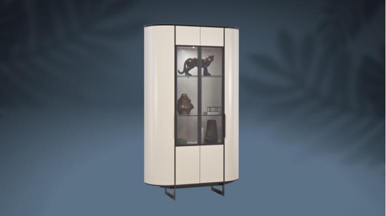 Vitrine CIRCUS | A contemporary, round design