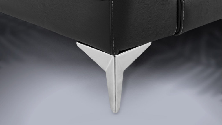 BRENDA sofa | 2 to 3-seater, leather or fabric upholstery