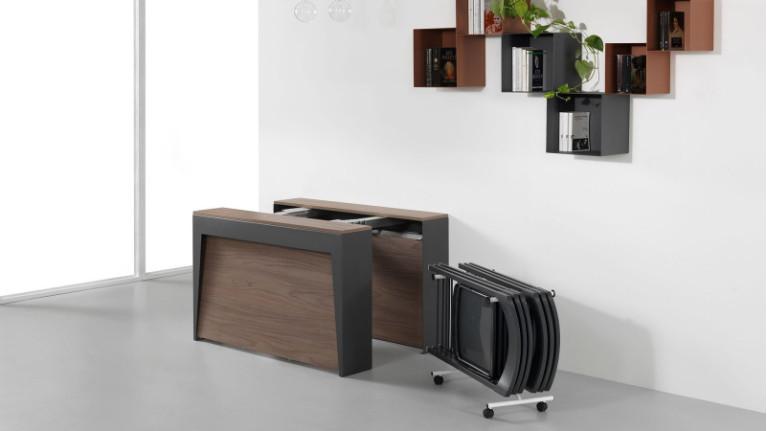 MARVEL PLUS extendable console | Table with 4 removable extensions