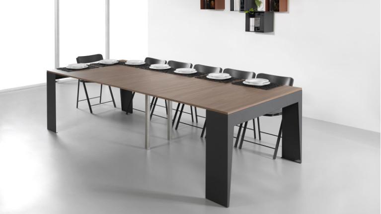 MARVEL PLUS extendable console | Table with 4 removable extensions