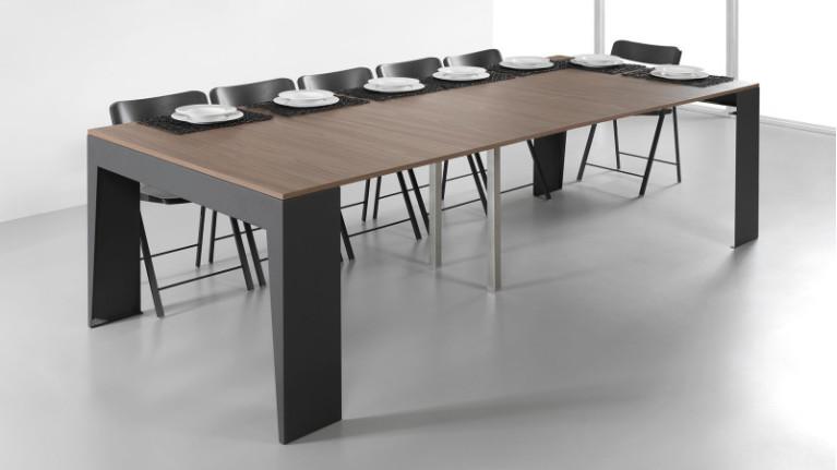 MARVEL PLUS extendable console | Table with 4 removable extensions