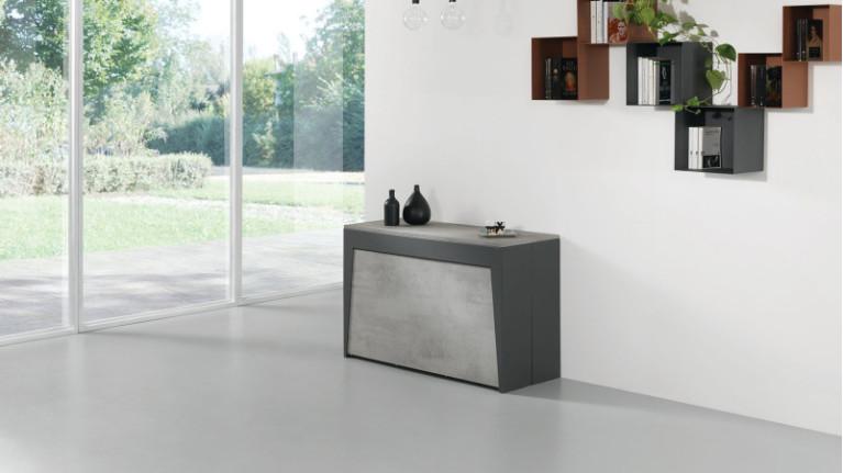 MARVEL PLUS extendable console | Table with 4 removable extensions