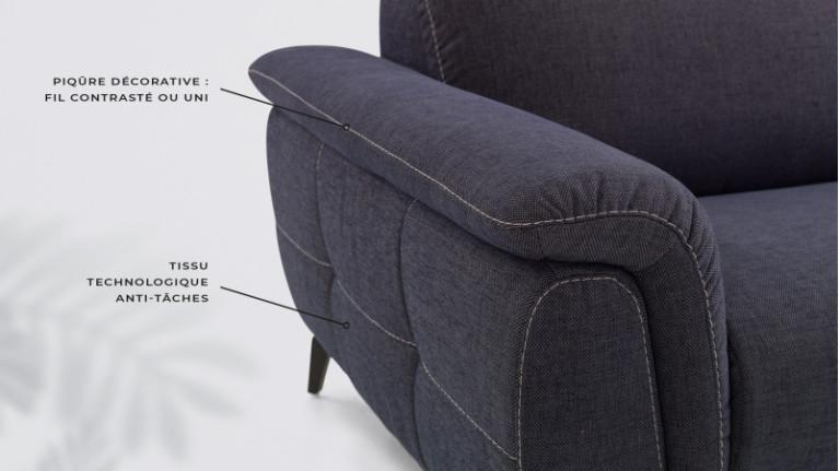 YONDO electric recliner sofa | Back to wall system