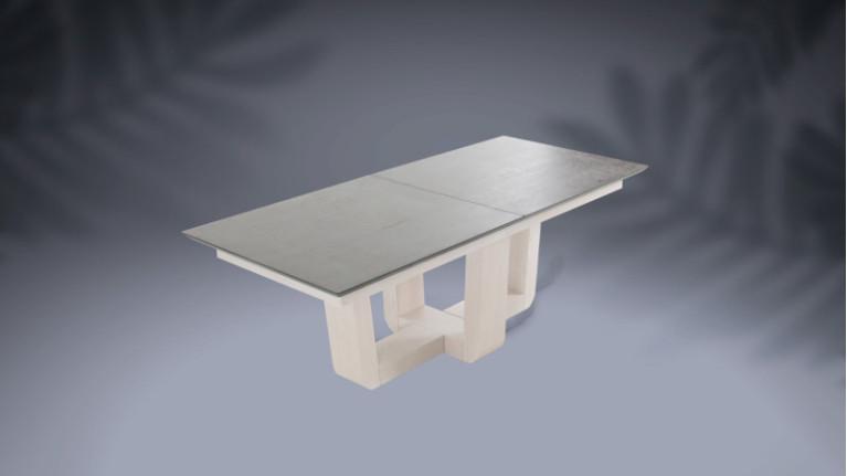 EDEN extendable dining table | From 220 to 390 cm long
