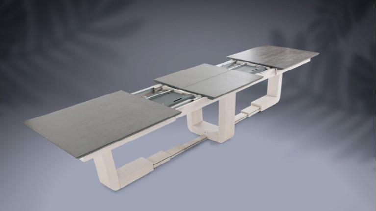 EDEN extendable dining table | From 220 to 390 cm long