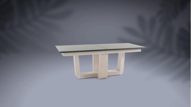 EDEN extendable dining table | From 220 to 390 cm long