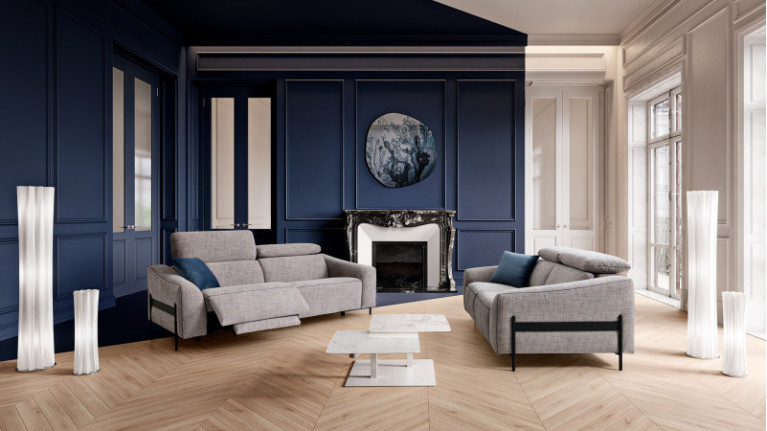 LUNIA electric recliner sofa | Soft comfort and unique style