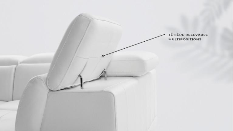 MERIBEL corner sofa | A top-of-the-range living room