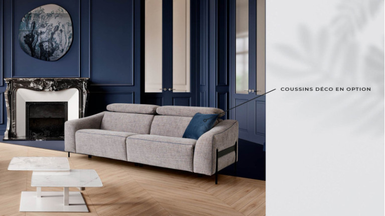 LUNIA electric recliner sofa | Soft comfort and unique style