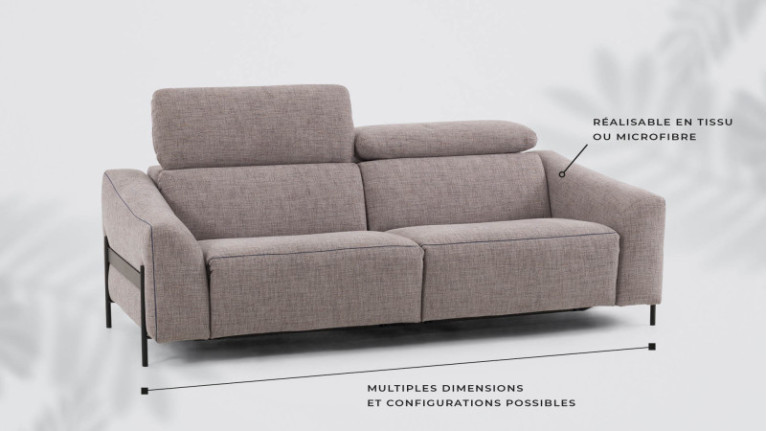 LUNIA sofa | Soft comfort and unique style