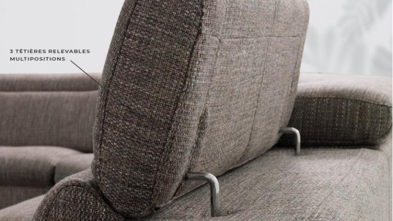 MONZA panoramic corner sofa | A high-end living room