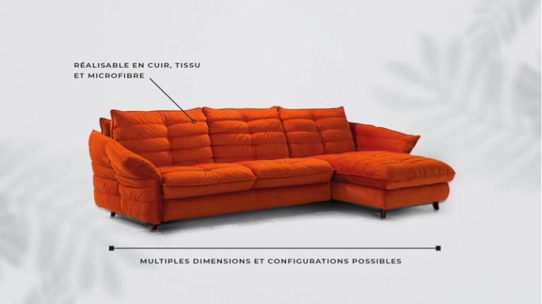 OPERA corner sofa bed | High-end sofa bed