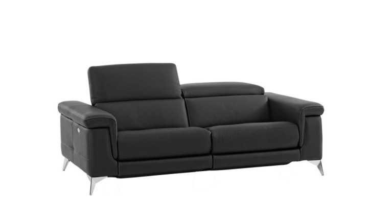 BRENDA sofa | 2 to 3-seater, leather or fabric upholstery