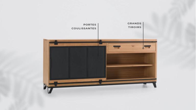 2-door sideboard FABRIQUE | A trendy confection
