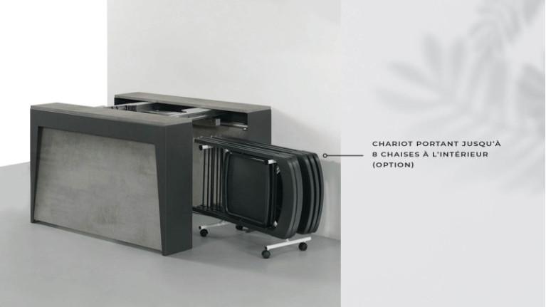 MARVEL PLUS extendable console | Table with 4 removable extensions