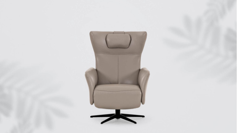 OSLO electric recliner with integrated footrest