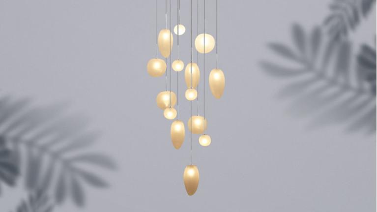 Suspension lamp VALLONS OBSCURS | A cascade of light
