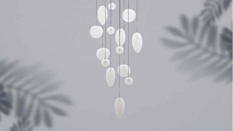 Suspension lamp VALLONS OBSCURS | A cascade of light