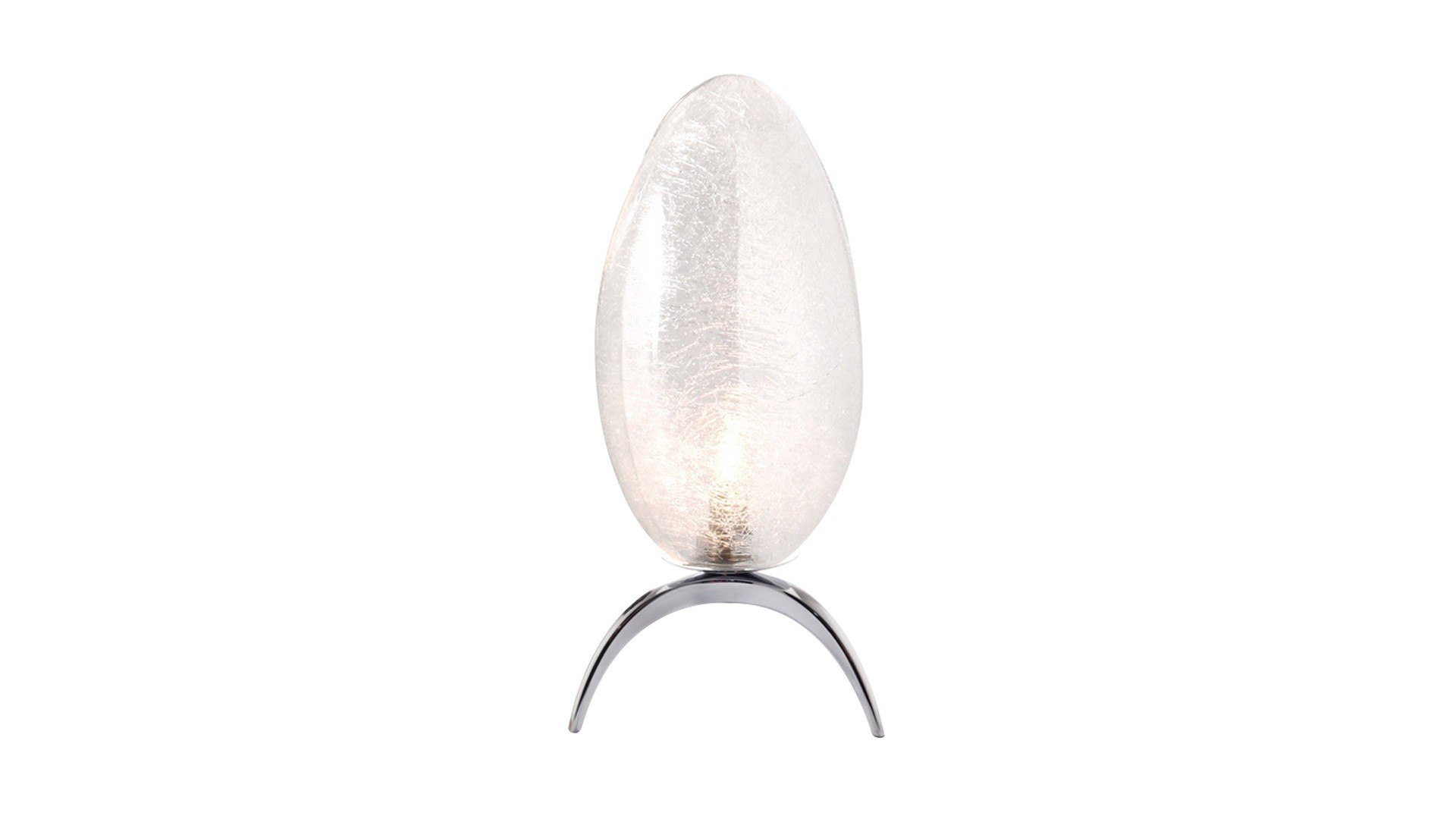 Lampe CADIERA | Une forme pure et minérale. Nombreux coloris de verre !